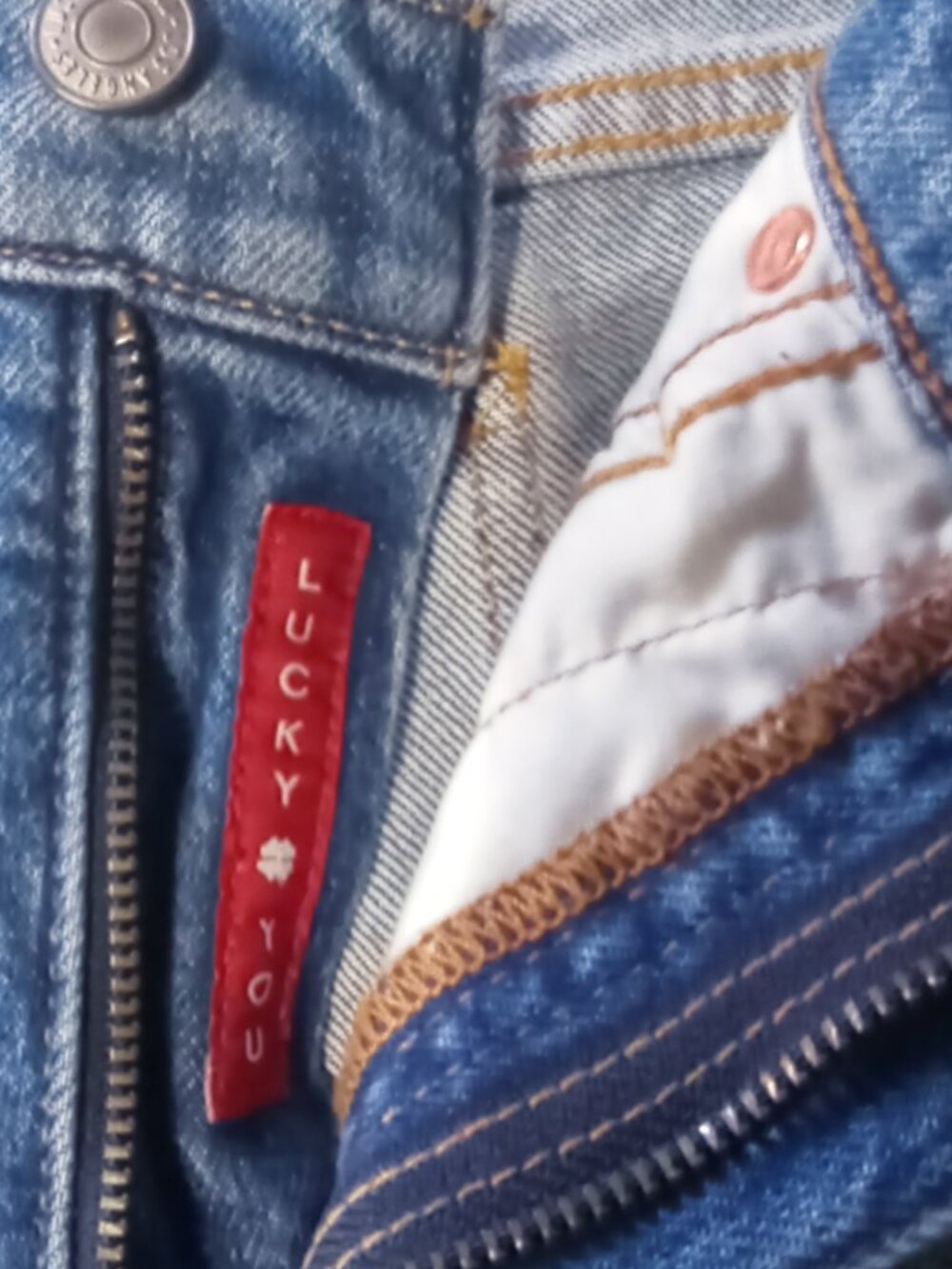 Lucky Legend Zoe High Rise Straight Distressed Jeans NWOT 6/28R